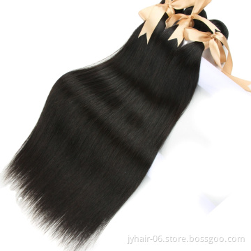 Factory outlets 100% Human Hair Brazilian hair  Straight hair Bundles